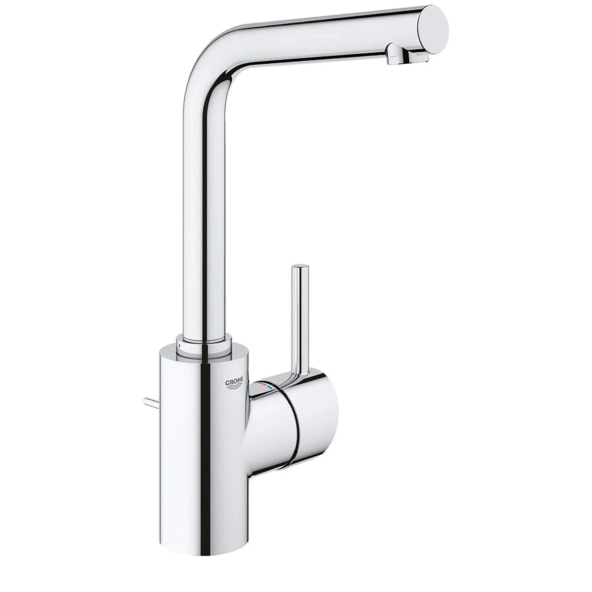 Single Hole Single-Handle L-Size Bathroom Faucet 4.5 L/min (1.2 gpm)